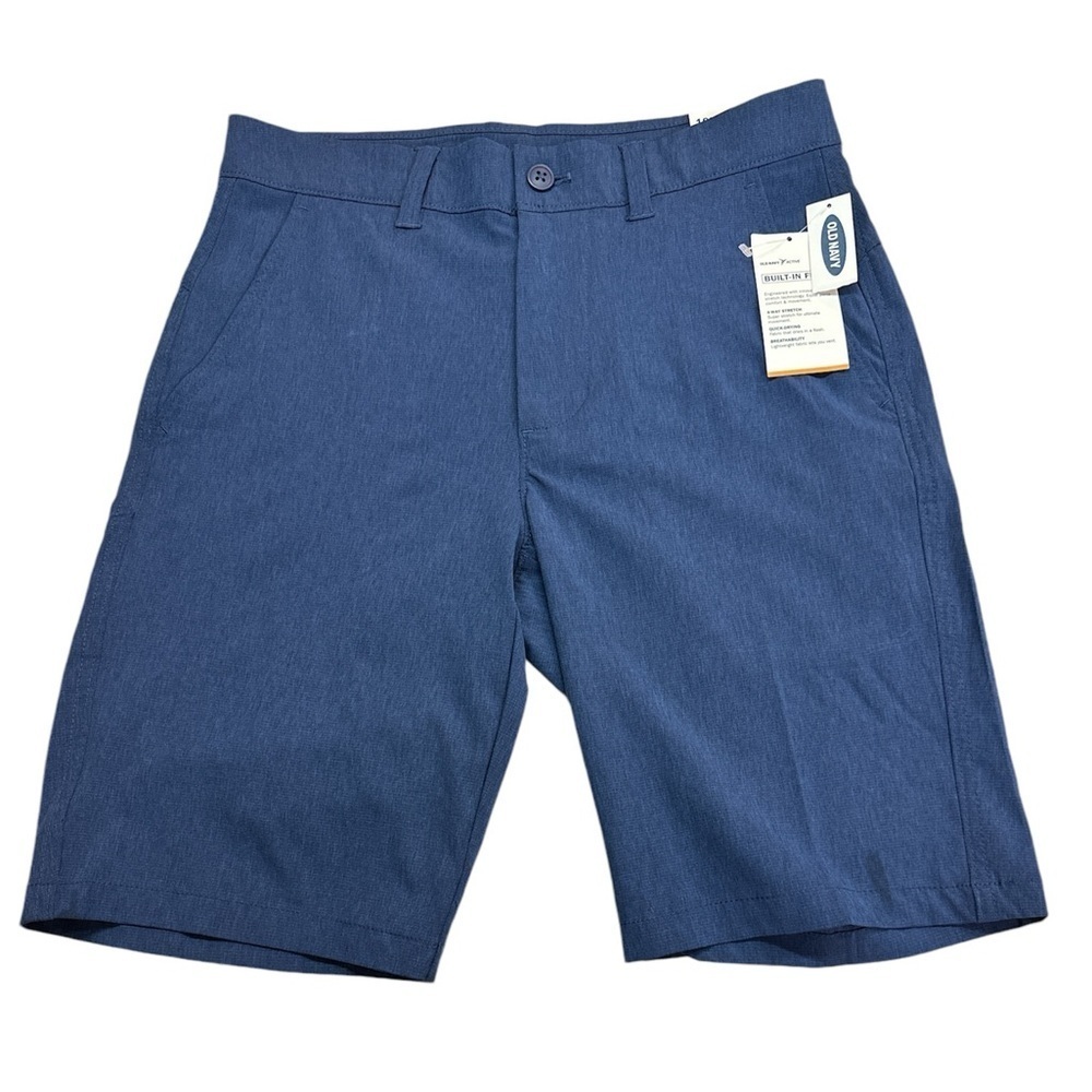 Old Navy Active Built-In Flex Navy 10” Shorts Quick Drying Lightweight 28 NWT